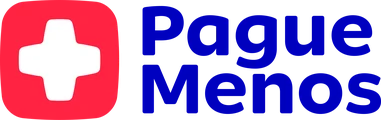 Logotipo rede de farmácia conveniada Pague Menos